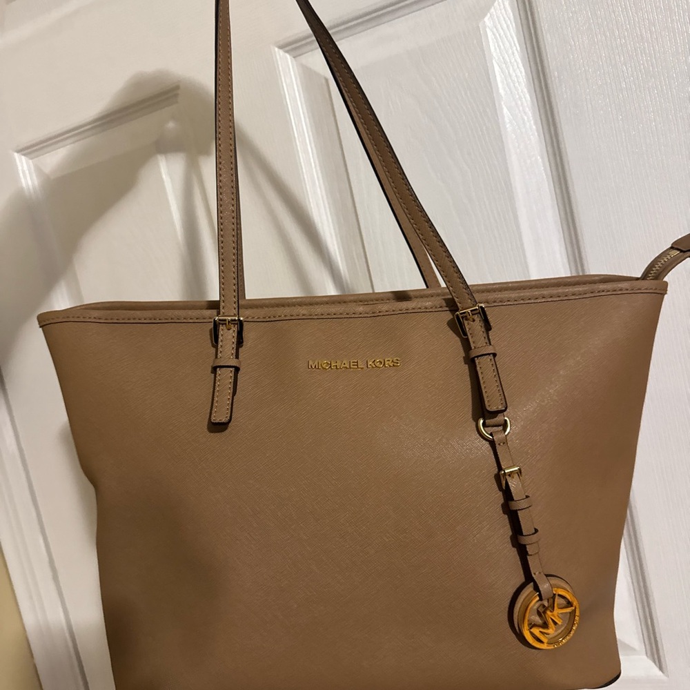 Michael Kors Tan Tote Bag